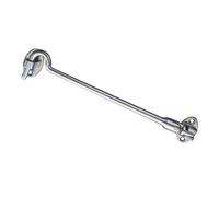 Euroart Silent Pattern Cabin Hook in Satin Stainless Steel Finish 200mm.Choice for Both Residential and Commercial Spaces.