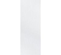 EUROBLINDS BLACKOUT Replacement Vertical Blind Slats - MADE TO MEASURE 3.5 inch (89mm) WIDE Louvres - (Slats Up To 59" (150cm) Long, LUCCA WHITE BLACKOUT)