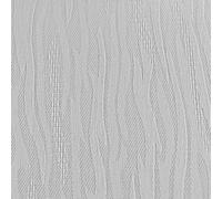 EUROBLINDS Made To Measure Vertical Blind Replacement SLATS 3.5 inch (89mm) WIDE LOUVRES - HUGE CHOICE OF FABRICS (Dove White)