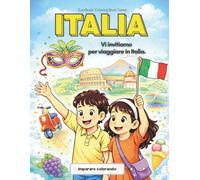 EuroBook: Italy: Viaggio educativo da colorare per bambini (7-12 anni)