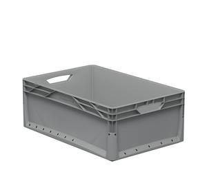 Eurobox 60x40x22cm grau 42L PP Euro-Norm