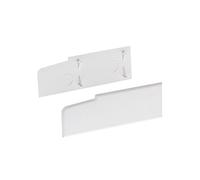 Eurocell 85mm Stub uPVC Window Sill End Caps (Pair) - White