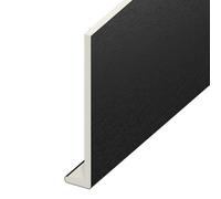 Eurocell Black Ask Fascia Board Cover Capping Board - Window Sill Cover - (L) 5M X (W) 150mm