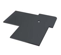 Eurocell Horizontal Coastline Cladding 90° External Corner End Cap - Anthracite Grey