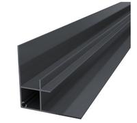 Eurocell Horizontal Coastline Cladding 90° Internal Corner - 5mtr - Anthracite Grey