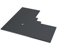 Eurocell Horizontal Coastline Cladding 90° Internal Corner End Cap - Anthracite Grey