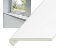 Eurocell Rounded Window Sill Cover Board Plastic Upvc Window Cill Capping (L)1M (W)260mm (T)9mm
