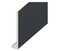 Eurocell Smooth Capping Board - 5mtr x 200mm - Anthracite Grey