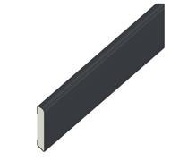 Eurocell Smooth Cloaking Fillet Finishing Trim - 5mtr x 20mm - Anthracite Grey