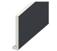 Eurocell Smooth Standard Fascia Euroboard - 5mtr x 150mm - Anthracite Grey