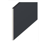 Eurocell Smooth Utility Board - 5mtr x 200mm - Anthracite Grey