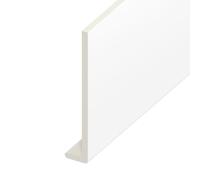 Eurocell UPVC Capping Board - 200mm x 9mm x 5mtr - 64 Standard White