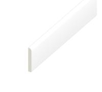 Eurocell UPVC Flat Back Architrave - 65mm x 6mm x 5mtr - 64 Standard White