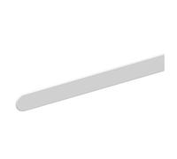 Eurocell UPVC Flat Double End Cap - 64 Standard White