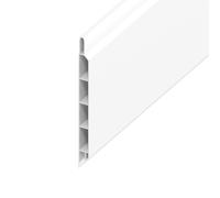 Eurocell UPVC Hollow T&G Soffit - 100mm x 9mm x 5mtr - 64 Standard White