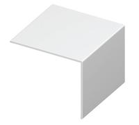 Eurocell UPVC Rigid Angle 60mm x 60mm x 5mtr - 64 Standard White