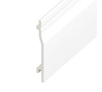 Eurocell UPVC Shiplap Cladding 150mm x 5mtr 64 Standard - White