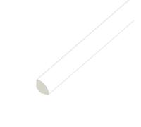 Eurocell UPVC Window Trim Quadrant - 17.5mm x 5mtr - 64 Standard White