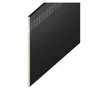 Eurocell Woodgrain 10mm Airspace Eurosoffit Board 5mtr x 200mm - Black Ash