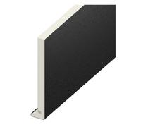 Eurocell Woodgrain Utility Board 5mtr x 300mm - Black Ash