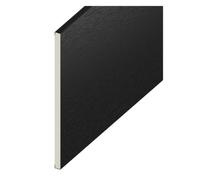 Eurocell Woodgrain Utility Board 5mtr x 400mm - Black Ash