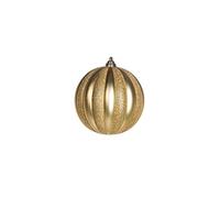 EUROCINSA Ref. 28533 Bottle with 3 PVC Hanging Balls, Matt Gold and Gloss, 10 cm 1pc, Gold, 10 cm