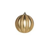 EUROCINSA Ref. 28543 Bottle with 3 PVC Hanging Balls, Matt Gold and Gloss, 15 cm 1pc, Gold, 15 cm