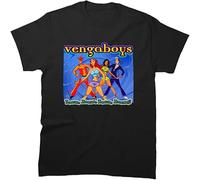 Eurodance Birthday Tour Unisex Vengaboys Tee Band Cotton Sleeve Graphic T-Shirt(3X-Large)