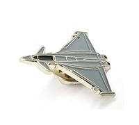 Eurofighter Typhoon Multirole Fighter Jet Metal Enamel Pin Badge Lapel Brooch RAF