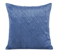 Eurofirany cushion covers cushion covers sofa cushion covers decorative cushion covers double pack of 2 pillowcases decorative cushion seat cushions navy blue + green, 45 x 45 cm, 2