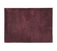 Eurofirany Decorative Rug Doormat Rug Runner Bath Mat Living Room Bedroom Kitchen Rectangular Faux Fur Soft, Bordeaux Red, 62 x 90 cm