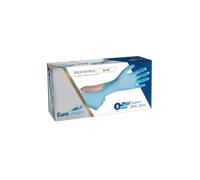 Eurogloves Solid Nitrile Gloves - Blue - 100pcs Small