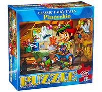 Eurographics 6 x 6-inch Box Pinocchio Puzzle (35 Pieces)