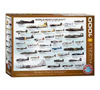 Eurographics 6000-0075 World War II Aircraft Avioane Puzzle, Various, 48 x 68 cm