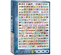 Eg60000128 - Eurographics Puzzle 1000 Pc - Flags of the World