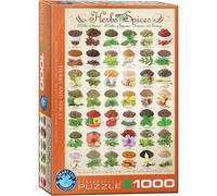 Eurographics 6000-0598 Herbs and Spices Puzzle, Various, 48 x 68 cm