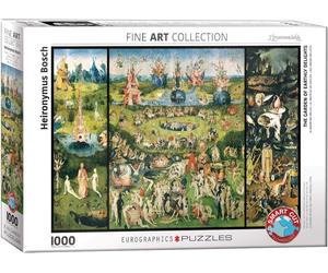 Eurographics 6000-0830 The Garden of Earthly Delights by Heironymus Bosch Puzzle