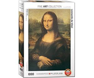 Eurographics 6000-1203 Mona Lisa by Leonardo da Vinci Puzzle, Various, 48 x 68 cm