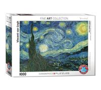 Eg60001204 - Eurographics Puzzle 1000 Pc - Starry Night / Van Gogh