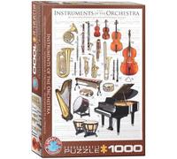 Instruments Of The Orchestra 1000 piece jigsaw puzzle Eurographic 680mm x 490mm