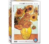 Eurographics 6000-3688 Twelve Sunflowers by Vincent van Gogh Puzzle, Various, 48 x 68 cm