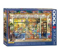 Eurographics Jigsaw Puzzle - The Greatest Bookstore - 1000 pc - Globetrotter - United Kingdom