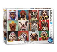 EuroGraphics Jigsaw Puzzle Funny Dogs – Multi-Colored – 6000-5523