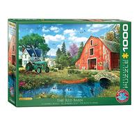Eurographics 6000-5526 The Red Barn by Dominic Davison Puzzle, various, 48 x 68 cm