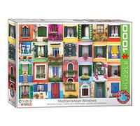 Eurographics Puzzle Mediterranean Windows 60005350 - 1000-piece