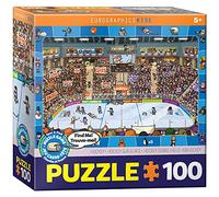 Eurographics 6100-0475 Hockey -Spot & Find Puzzle, Various, 33 x 48 cm