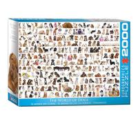 EuroGraphics 8220-0581 The World of Dogs Puzzle, various, 67 x 100 cm