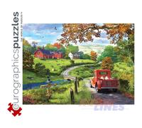 Eurographics COUNTRY DRIVE Domonic Davison 1000pc Jigsaw Puzzle 6000-0968