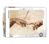 Eurographics Creation of Adam by Michelangelo Puzzle (1000 Pieces)