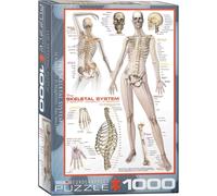 Eurographics EG60002014 the Skeletal System Puzzle (1000 Pieces)
